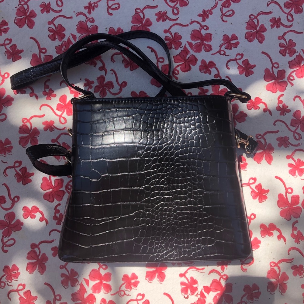 Nasty Gal Faux Croc Bag